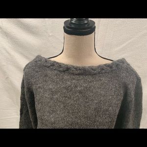 Madewell Sweaters - Grey Sezane Mohair Boatneck Sweater Madewell Sweaters - Grey Sezane Mohair Boatneck Sweater